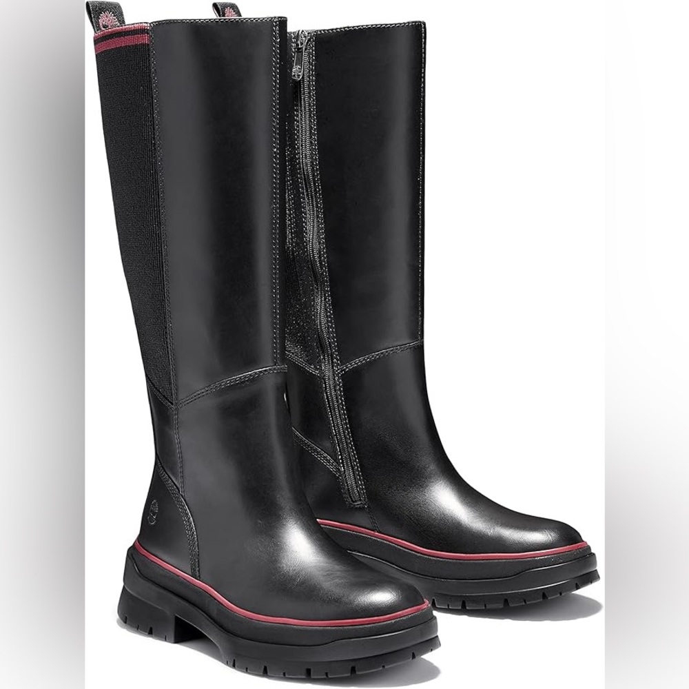 Timberland Women’s Malynn Waterproof Tall Leather Zip Boot
